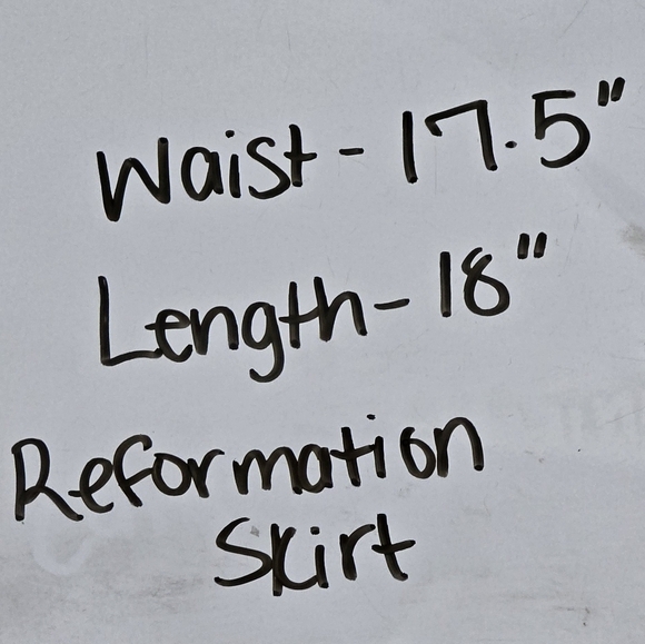 Reformation Green Margot Ditsy Floral Mini Skirt Size 12 Large Cottagecore - Picture 10 of 10